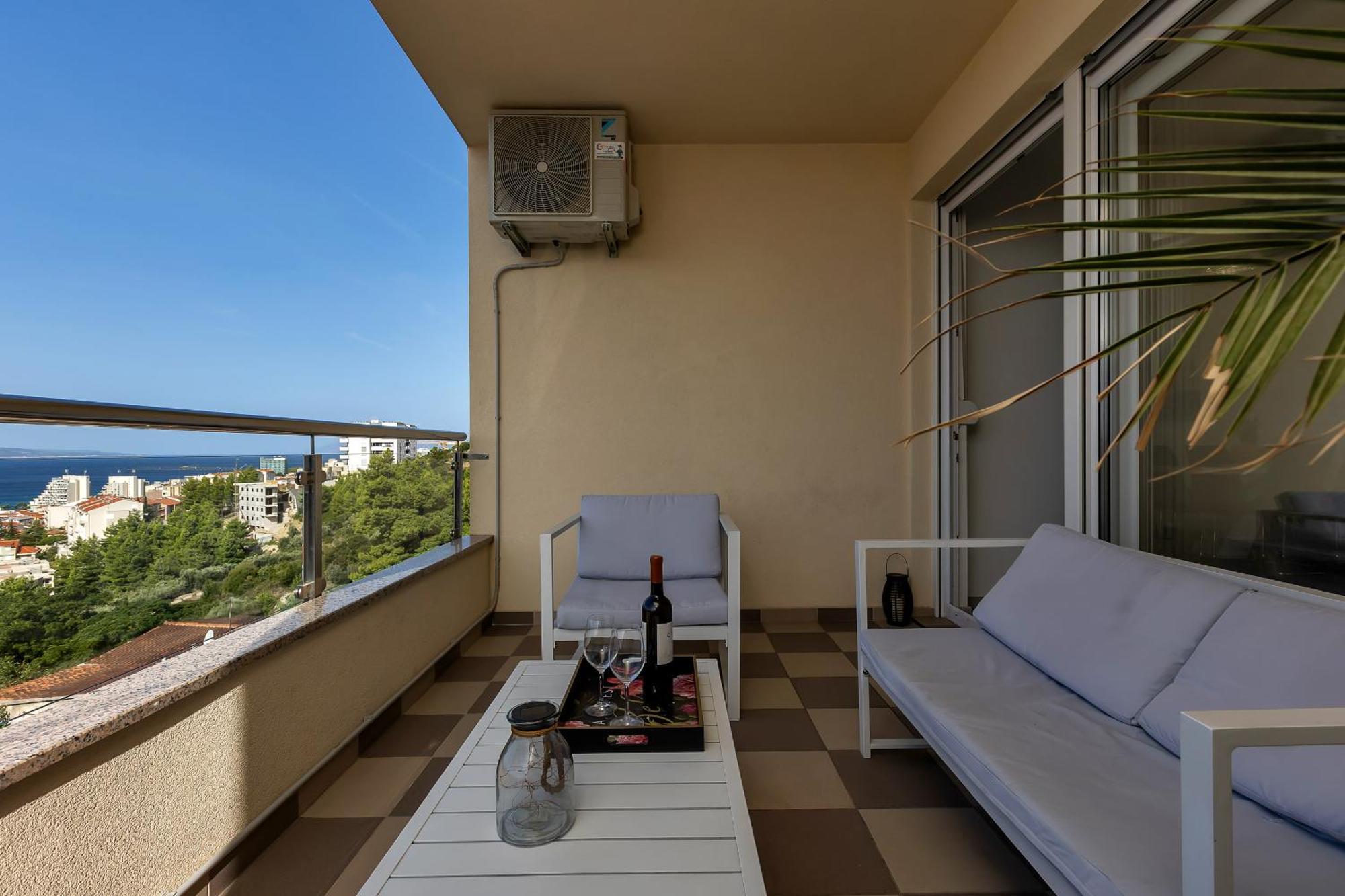 Sea View Apartments Dammi With Free Parking มาคาร์สกา ภายนอก รูปภาพ